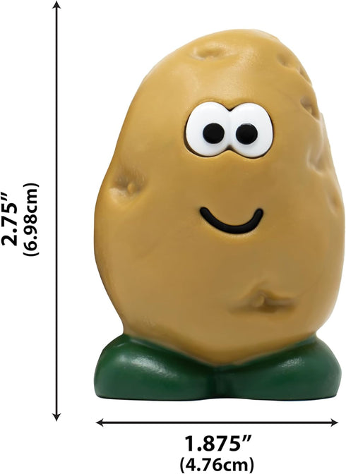 Joie Spud Dude Potato Brush - Vegetable and Fruit Scrubber, Cute Kitchen Gadget