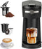 Single Serve K Cup Coffee Maker 2 in 1Machine,6 to 14 0z
