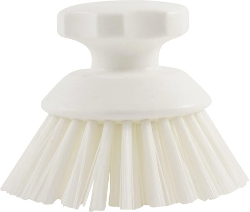 SPARTA 42395EC02 Plastic Scrubber Brush, Round Dish Scrub Brush for Kitchen and Bathroom Cleaning