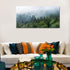 20" 40" Green Forest Wall Art Tropical Forest Mountain Bird Contemporary Canvas Pictures Modern Artwork Framed