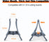 Cutting Board Holder, Auto Width Adjustable Stand for Countertop Kitchen Cabinet, Gray