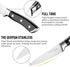 Paring Knife, 4 inch Small Kitchen Knife Ultra Sharp German Stainless Steel Fruit and Vegetable Cutting Chopping Knives - Full Tang Ergonomic Handle by OAKSWARE