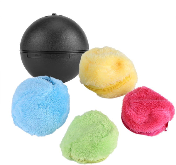 Ball Toy, Mini Cute Automatic Rolling Floor Robot Sweeping Ball, Electric Cleaner