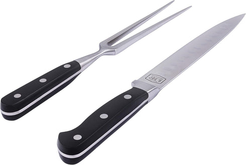 Oklahoma Joe's Blacksmith Turkey Carving Set - 2-Piece Carving Set for Perfectly Sliced Turkey