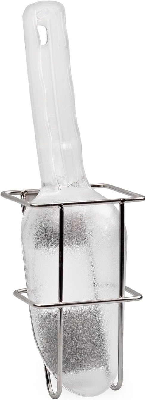 Darware Ice Maker Scoop with Holder, 2-Piece Set for Counter Top Ice Makers and Machines