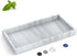 EG-SIPRO Bathroom Counter Tray, High-Grade Thickened Silicone Vanity Tray, Shatterproof Durable Rectangle for Countertop