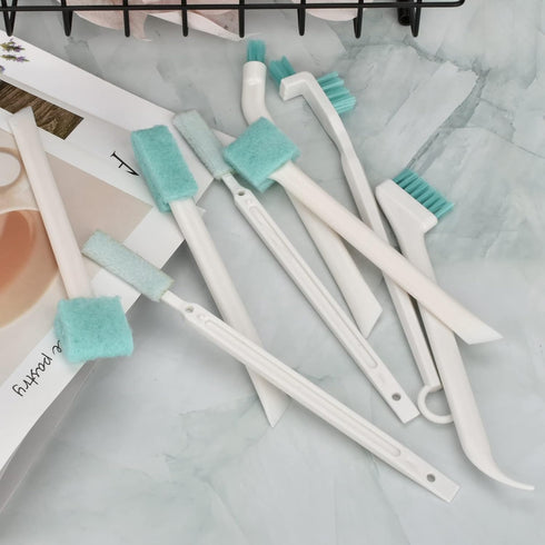 Small Cleaning Brushes for Household Cleaning, Deep Detail Crevice Cleaning Tool Kit for Small Holes, Corners, Keyboard