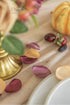 Ling's Moment Silk Rose Petals for Wedding/Aisle/Flower Girl Baskets, Burgundy Navy Gold (400pcs)