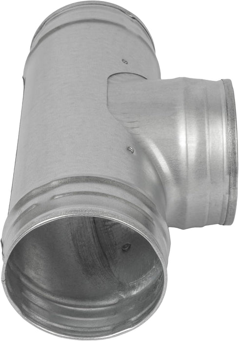 4'' Inch Duct Splitter to 90° Degree, 3 Way Duct Hose Connector for Exhaust Fan