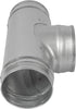 4'' Inch Duct Splitter to 90° Degree, 3 Way Duct Hose Connector for Exhaust Fan