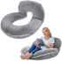 INSEN Reading Pillow, Back Pillow for Sitting in Bed for Reading, Nurse