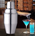 12oz Stainless Steel Cocktail Shaker, Small Single Bar Shaker for Martini Margarita Alcohol Drink Mixer