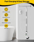 Electric Spin Scrubber, Shower Scrubber with Extendable Arm, Dual-Speed and 3 Brush Heads for Bathroom