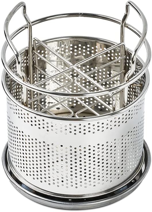 HOME&I Silverware Drying Basket - Kitchen Sink Utensil Holder Replacement, Stainless Steel 304 Flatware Caddy (4