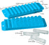 4 Plastic Ice Tube Making Trays for Water Bottles, 2pc Sets