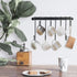 AJART Coffee Bar Decor Mug Holder, 17" Coffee Cup Rack for Home Kitchen Office Dining Room