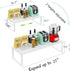 Expandable Cabinet Shelf Organizer: Storage Spice Rack Shelves for Kitchen, Stackable Adjustable Pantry Cupboard (1
