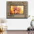 BELLA BUSTA 20 Years of Marriage Engraved Leather Picture Frame, 5 x 7 Horizontal, Anniversary Gift