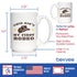 Ain't My First Rodeo - Large 15oz White Ceramic Mug - Funny Cowboy or Cowgirl Gifts for Men & Women