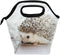 senya Lunch Bag, Hedgehog Printed Neoprene Tote, Reusable Insulated Waterproof Gourmet Lunchbox for Men, Women, Kids