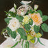 Meiliy 60pcs Bulk Artificial Greenery Rose Leaves for DIY Wedding Bouquets, Centerpieces, Party Decorations, Rose Vine