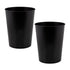 Bath Bliss 5 Liter Small Wastebasket - 2 Pack, Round Open Top Trash Can