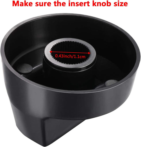 Jetec Universal Stove Knobs Replacements, Oven Control Knobs KN002 Electrical Kit for Range Burner