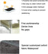 Portable Washing Machine Cover, Top Load Washer Dryer Dustproof Waterproof Protection Case Cover (S-21D20W33H)