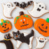 Halloween Cookie Cutters Set, 12 Pieces Stainless Steel Shapes for Pumpkin, Ghost, Bat, and Cat Cookies