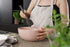 Zyliss Spatula, Large 12.2" X 2.5", Sustainable Wheatstraw/Silicone Cooking and Mixing Utensil, Dishwasher Safe, Beluga