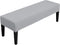 SPRINGRICO Stretch Dining Bench Cover, Removable Bench Slipcover Washable Bench Seat Protector