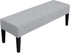 SPRINGRICO Stretch Dining Bench Cover, Removable Bench Slipcover Washable Bench Seat Protector