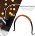 Hemoton Rattan Metal Teapot Handle Replacement, Adjustable Kettle Grip U-Shape Handle for Chinese Teapot Accessory