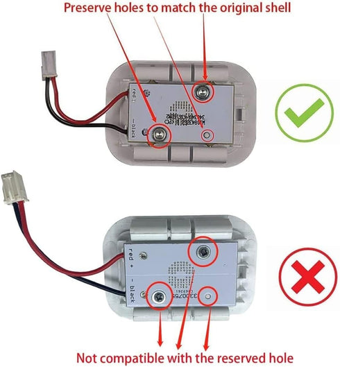 W10695459 for Whirlpool Refrigerator LED Light Board Module Replacement Parts for Fridge Freezer W10843353 W11205083