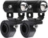 Light Bar Mounts, 2 PCS UTV Motorcycle Mounting Bracket for 0.75"/1"/1.25" Roll Cage Bull Bar