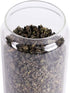 LEAVES AND TREES Y Glass Tea Canister, 25 FL OZ/750ml Airtight Bulk Food Storage Jar for Loose Leaf Tea, Coffee Bean (6