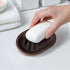 Topsky 2 Pcs Soap Dish for Shower, Double Layer Draining Soap Box with Drip Tray, Plastic, Bronze
