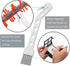 GLOGLOW Handheld Vacuum Cleaner Brush Tool for Xiaomi/Shark/Dreame Sweeping Robot, Dust Brush, Sweeping