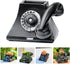 Yardwe 1pc Retro Telephone Shaped Animal Succulent Planter Pot, Modern Cute Vintage Flower Pot for Garden