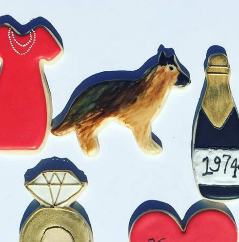 German Shepherd Dog Cookie Cutter, 5.25", Made in USA by Ann Clark