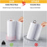 Countertop, Buruis Paper Towel Holder for Metal Standing Paper Towel Dispenser with U-Shape Handle and Stable Base