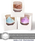 Individual White Cupcake Boxes with Window and Inserts, 15 Count Pre-Assembled Auto-Popup for Wedding Baby Shower