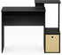 Furinno Econ Multipurpose Home Office Writing Desk, Black/Brown