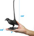DreamsEden Vintage Bird Stand Paper Towel Holder - Small Cast Iron Birdy Paper Towel Stand Home Bedroom Bathroom Toilet