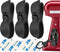 Black Cord Organizer for Kitchen Appliances