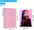 3 Inch 2.5"x3.5" Album 32 2 Pack, PATIKIL Mini Kpop Photocard Binder with Pockets Small Bookshelf Love Heart Picture