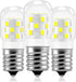 E17 LED Bulb 3 Packs, 3W (Equal to 40W Incandescent), 380LM, 6000K Daylight White, Microwave Oven Appliance Light