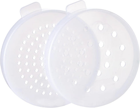 10-Ounce Polycarbonate Dredge with 3 Snap-on Lids, Winware