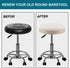 2 Pack 12"-14", Turquoize Bar Stool Covers Round Stool Covers with Elastic Bands Bar Stool Seat Covers Slipcover