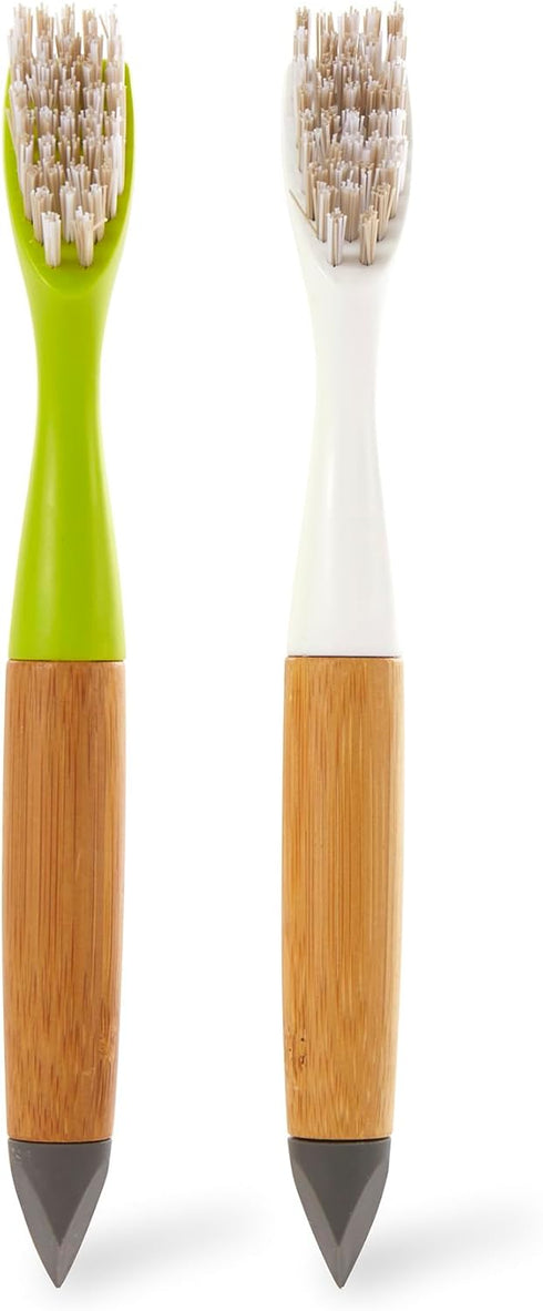 Full Circle Micro Manager Home & Kitchen Detail Cleaning Brush, Green, Model: FC17132G